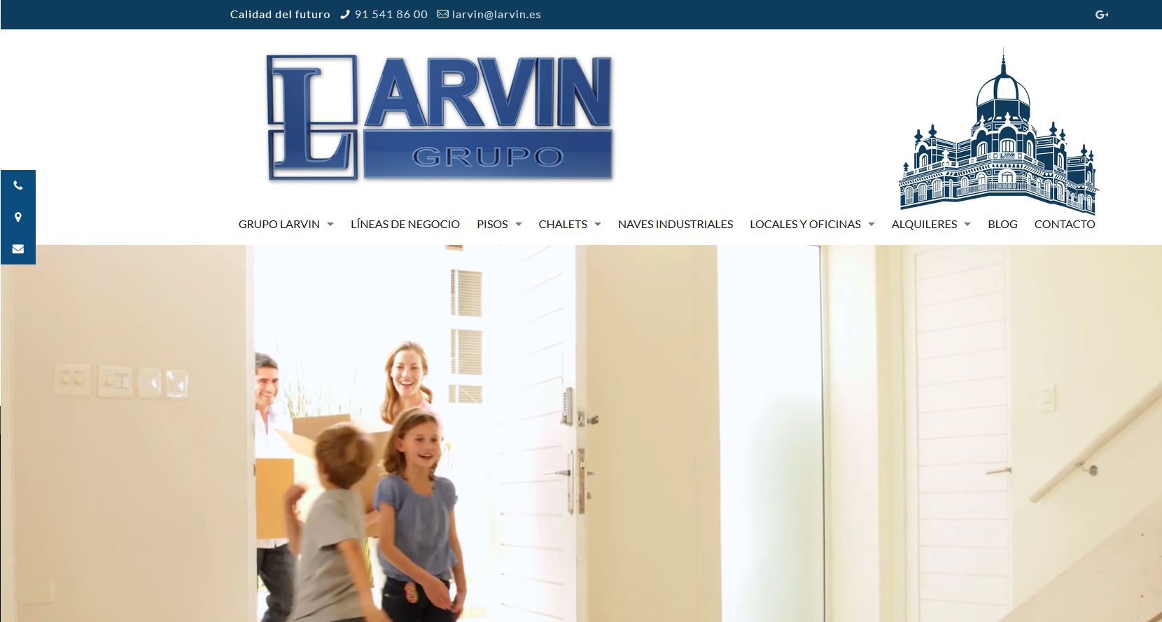 Influyente en casa Saqueo Estrenamos nueva WEB - Larvin