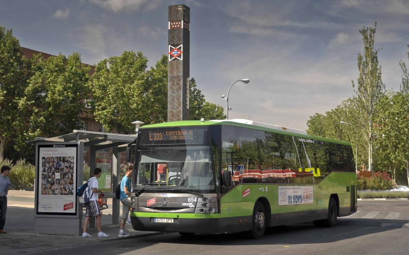 El autobús interurbano, símbolo de movilidad en Rivas Vaciamadrid
